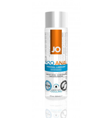 Анальный охлаждающий любрикант обезболивающий на водной основе JO Anal H2O COOL, 4.5 oz (120 мл)