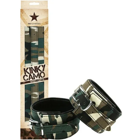 Манжеты на руки Kinky Camo камуфляж