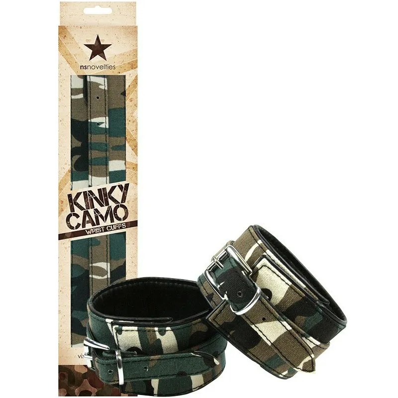 Манжеты на руки Kinky Camo камуфляж