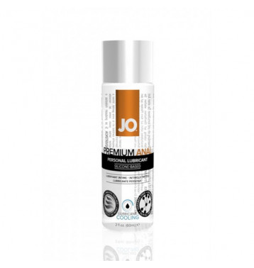 Анальный охлаждающий любрикант обезболивающий на силиконовой основе JO Anal Premium COOL, (60 мл)