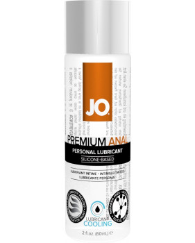 Анальный охлаждающий любрикант обезболивающий на силиконовой основе JO Anal Premium COOL, (60 мл)