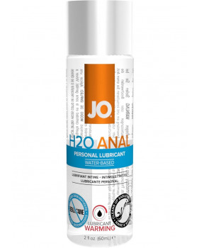Анальный согревающий любрикант обезболивающий на водной основе JO Anal H2O Warming, 2.5 oz (60 мл)