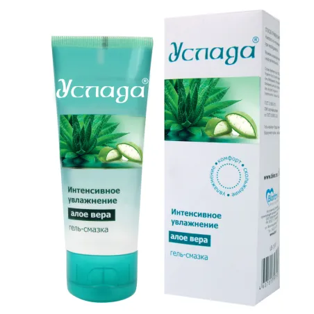 ГЕЛЬ-ЛЮБРИКАНТ "УСЛАДА" с алоэ 60 г