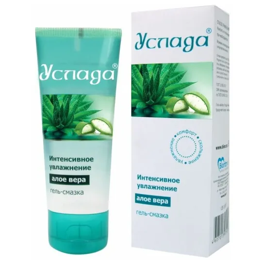 ГЕЛЬ-ЛЮБРИКАНТ "УСЛАДА" с алоэ 60 г