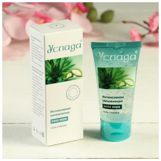 ГЕЛЬ-ЛЮБРИКАНТ "УСЛАДА" с алоэ 60 г