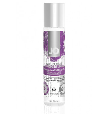 Массажный гель-лубрикант на силиконовой основе ALL-IN-ONE Massage Glide Lavender с ароматом лаванды