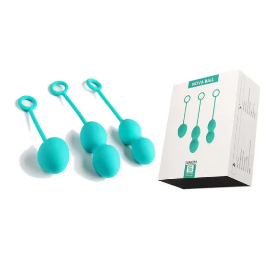Nova Ball Зеленый Вагинальные шарики со смещенным центром тяжести