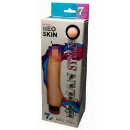 ВИБРАТОР РЕАЛИСТИК " HUMAN STYLE" L 185 мм D 38 мм, киберкожа