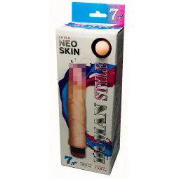 ВИБРАТОР РЕАЛИСТИК " HUMAN STYLE" L 195 мм D 38 мм, киберкожа