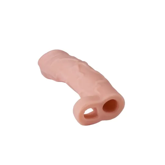 ФАЛЛОУДЛИНИТЕЛЬ С КОЛЬЦОМ "COCK NEXT" КИБЕРКОЖА L 210мм D 39мм