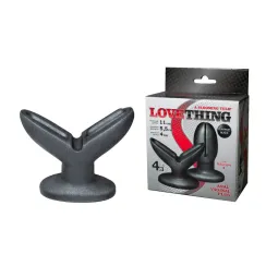 АНАЛЬНО-ВАГИНАЛЬНЫЙ ПЛАГ "A BLOOMING TILUP" L 110 мм , D 55 мм, цвет чёрный