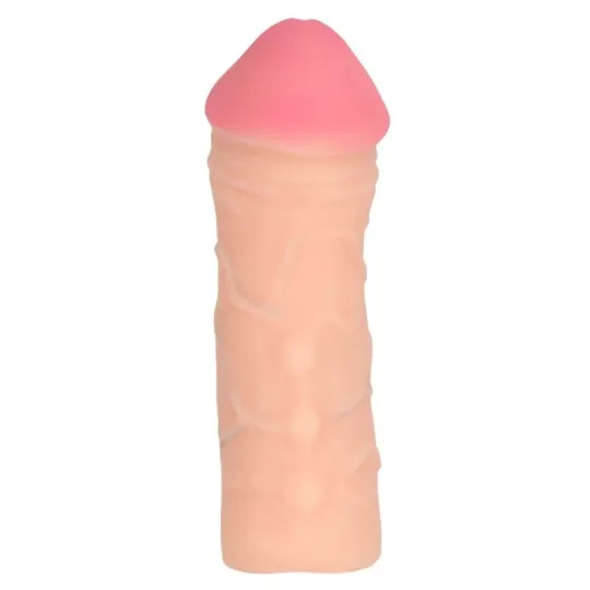 Насадка на фаллос с кольцом "COCK NEXT" КИБЕРКОЖА L 150мм D 30мм