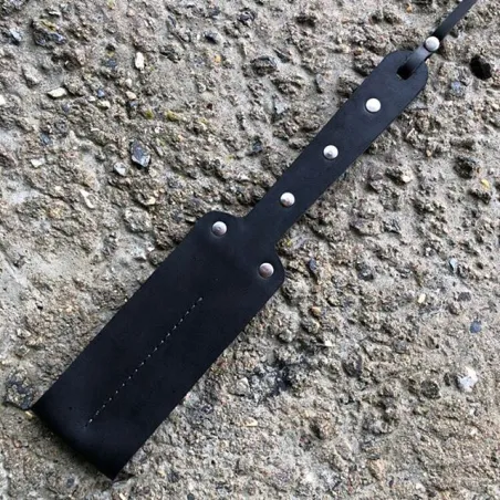 Пэдл из натуральной кожи