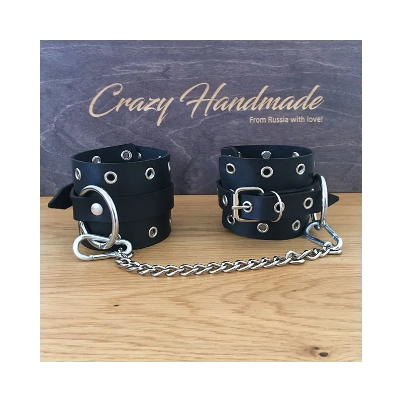 Оковы черные, однослойные с люверсами