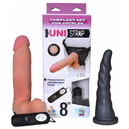 Комплект UNI strap 8 Black belt champion