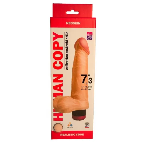 Вибромассажёр HUMAN COPY 601603