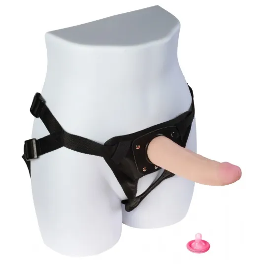 Фаллоимитатор - неоскин с поясом "Harness" 730703