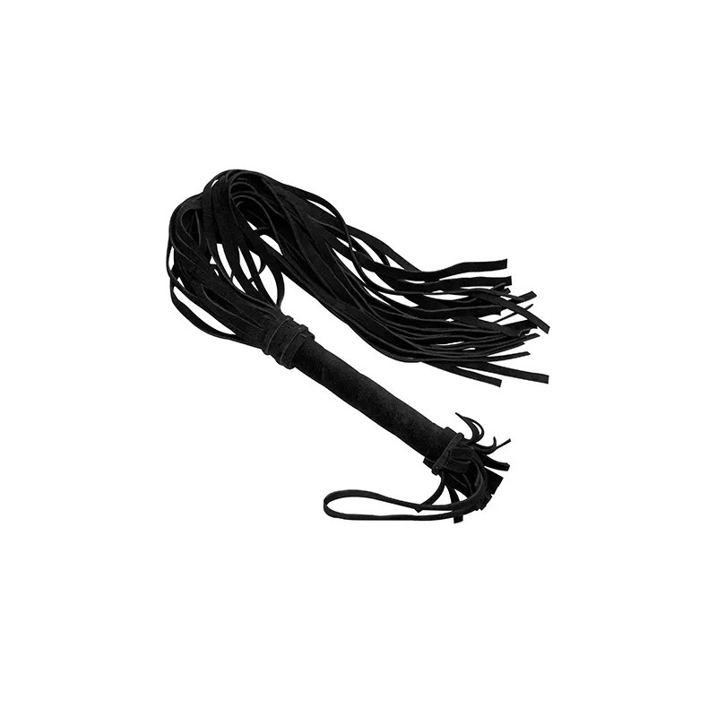 Плеть из натуральной велюровой кожи