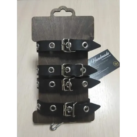 Наручники однослойные из двух ремешков