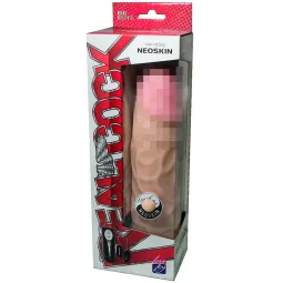 Вибромассажёр-реалистик киберскин-ГИГАНТ на присоске