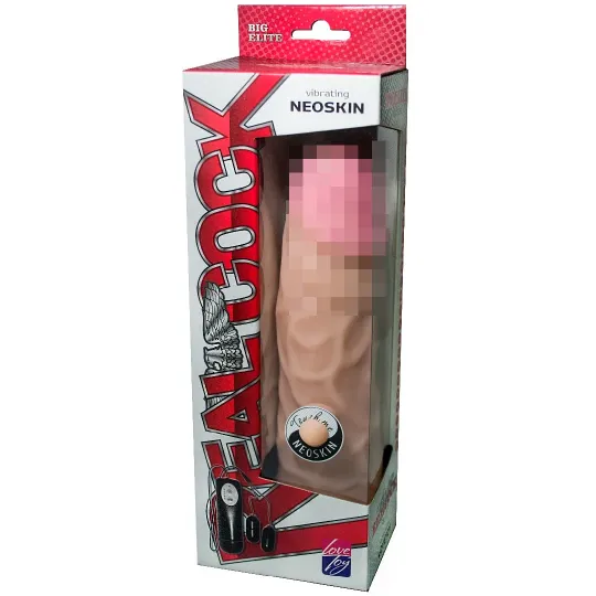 Вибромассажёр-реалистик киберскин-ГИГАНТ на присоске