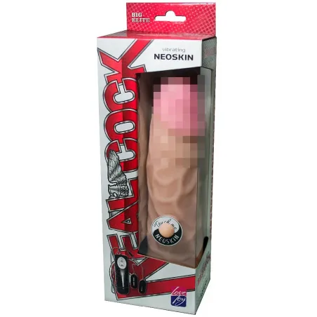 Вибромассажёр-реалистик киберскин-ГИГАНТ на присоске