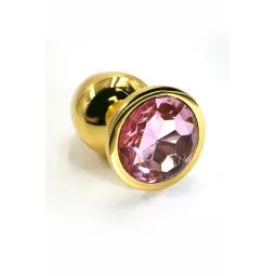 Анальная пробка из аллюминия light pink