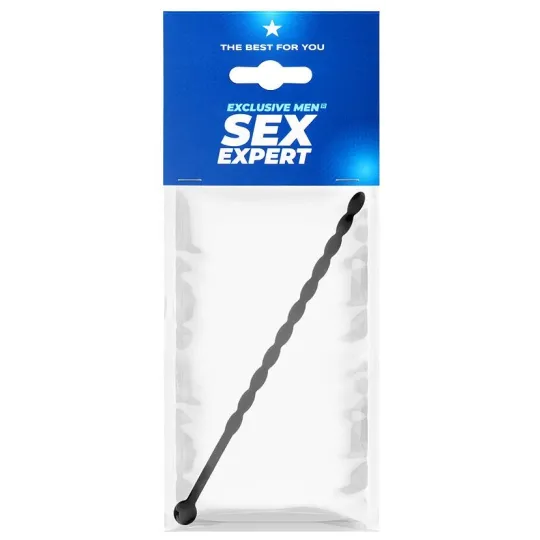 СТИМУЛЯТОР УРЕТРАЛЬНЫЙ L 155 мм D 6 мм, цвет чёрный