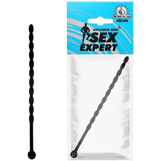 СТИМУЛЯТОР УРЕТРАЛЬНЫЙ L 155 мм D 6 мм, цвет чёрный