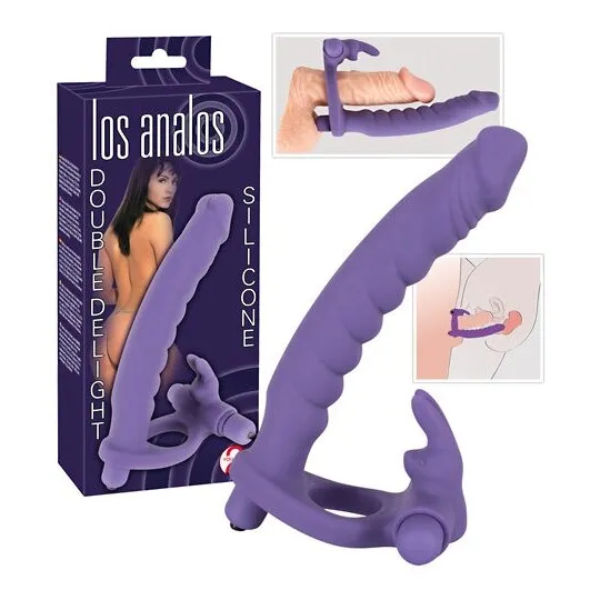 Вибромассажер c электростимуляцией Daring Danny - Black Edition , черный