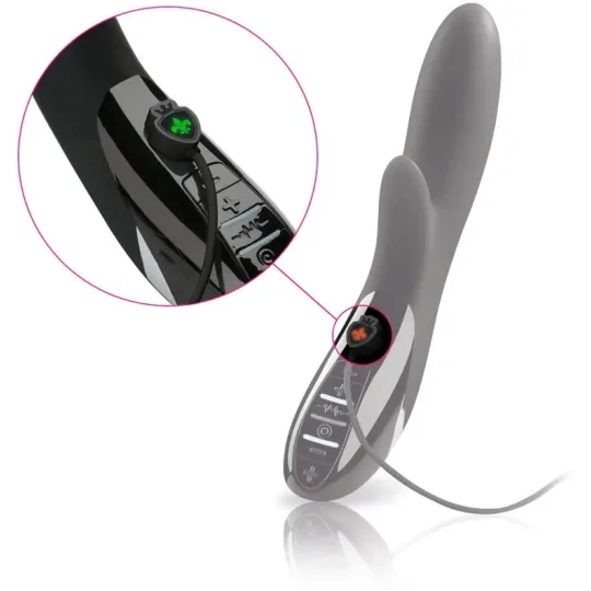 Вибромассажер c электростимуляцией Daring Danny - Black Edition , черный