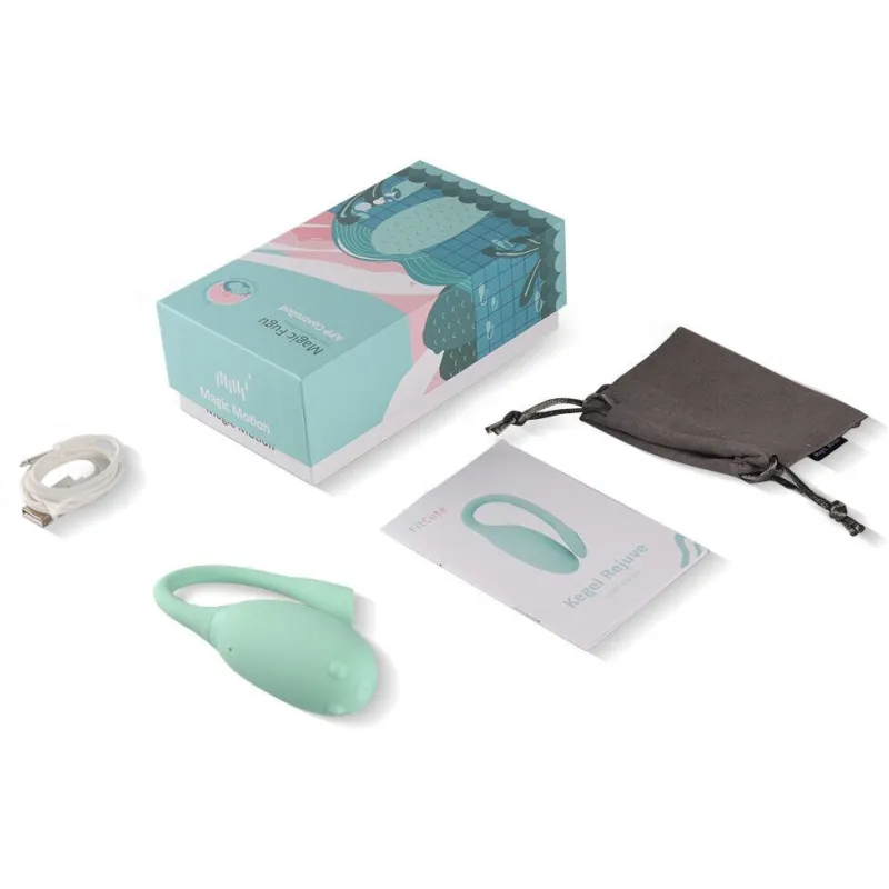 Вибромассажер MAGIC FUGU,  мятный