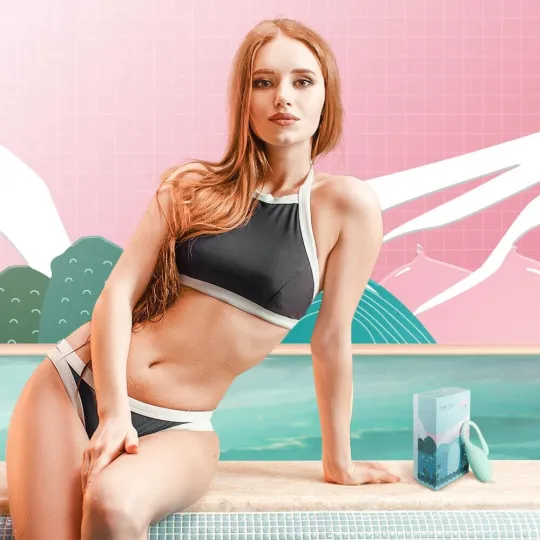 Вибромассажер MAGIC FUGU,  мятный