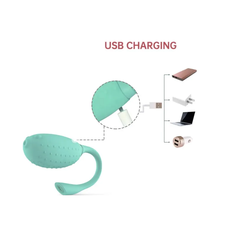 Вибромассажер MAGIC FUGU,  мятный