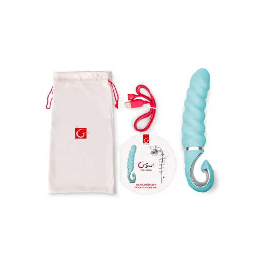 Анатомический витой вибратор Gvibe Gjack 2 22 см FT10301