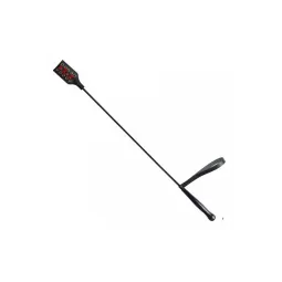 Стек с окончанием хлопушкой из кожи