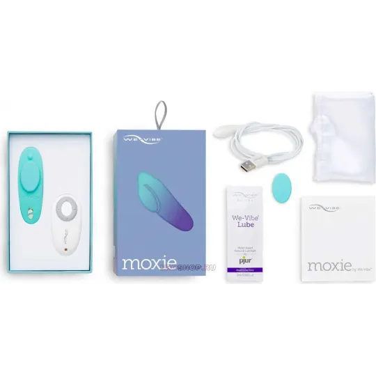 Вибромассажер для стимуляции клитора в трусики Moxie