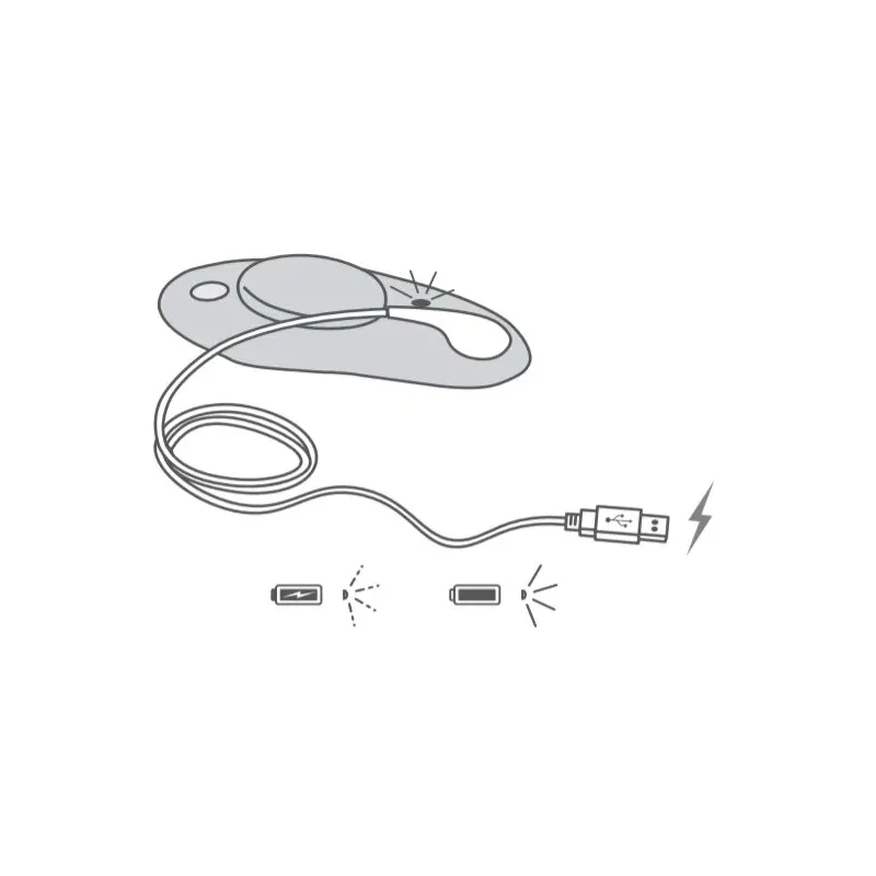 Вибромассажер для стимуляции клитора в трусики Moxie