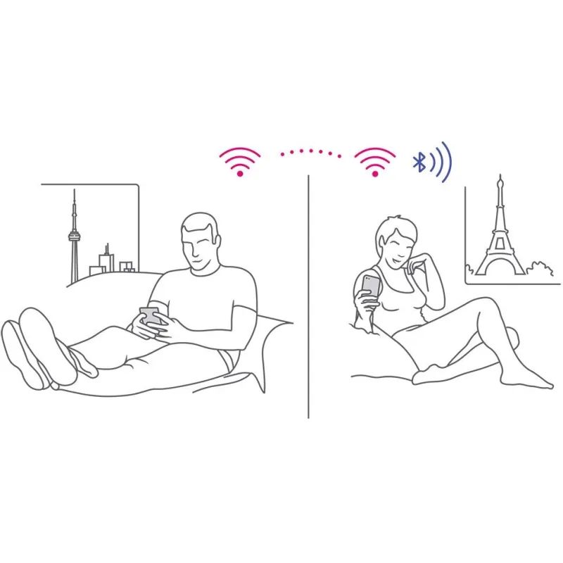 Вибромассажер для стимуляции клитора в трусики Moxie