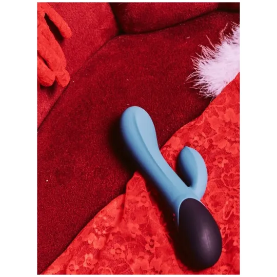 Нагреваемый вибратор Perseus, цвет морская волна