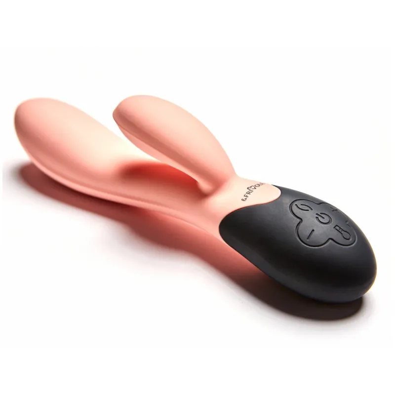 Нагреваемый вибратор Perseus, цвет персиковый