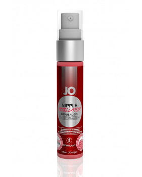 Возбуждающий гель JO® Nipple Titillator Снежная клубника (Electric Strawberry) - 30 мл.
