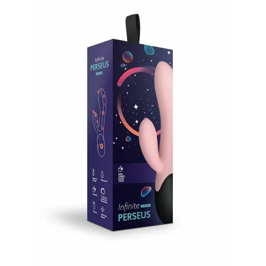 Нагреваемый вибратор Perseus, цвет персиковый