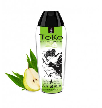 Интимный гель TOKO AROMA Экзотический зеленый чай и груша, 165мл
