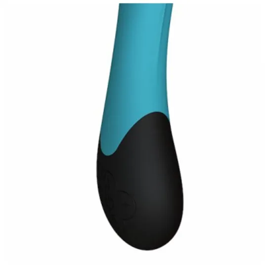Нагреваемый G вибратор Lynx, цвет морская волна