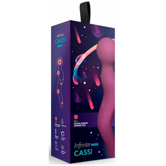 Wand массажер Cassi, цвет сливовый
