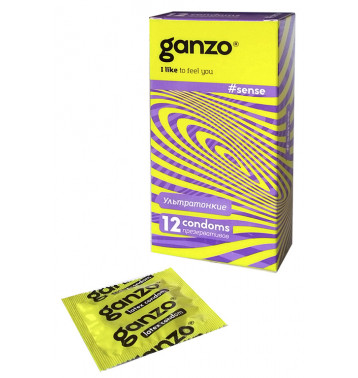 Презервативы GANZO Sense N12
