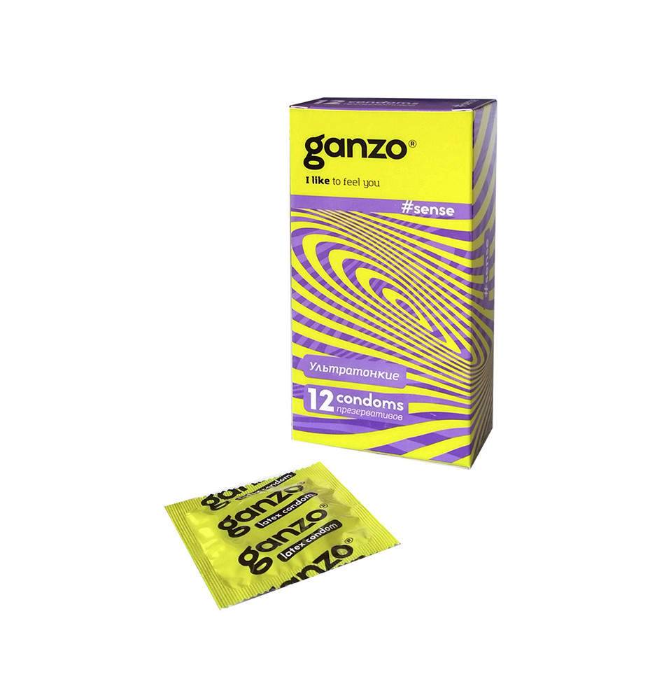 Презервативы GANZO Sense N12
