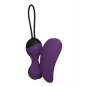 Виброшарики Кегеля с вибро-пультом д/у SuperNova, цвет сливовый