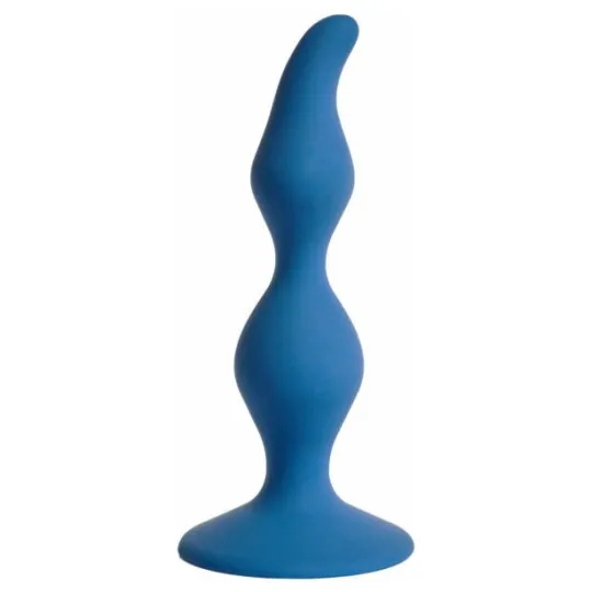 Анальная пробка Vesta, силикон, цвет кобальт